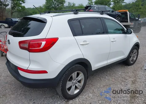 2012 Kia Sportage Lx from USA, damaged, VIN KNDPB3A21C7266102